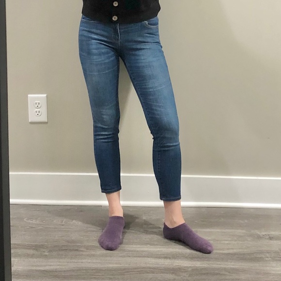 Uniqlo Ultra Stretch Denim Legging Pants 25 - Picture 1 of 4